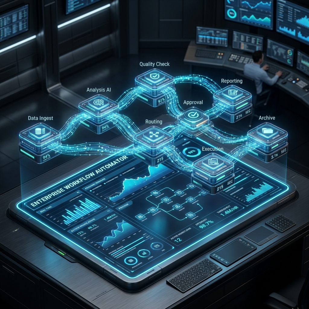 Premium 3D CGI workflow automation hub